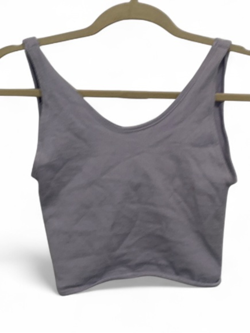 Out from Under Urban Outfitters Lilac Crop Twist Back Tank Top